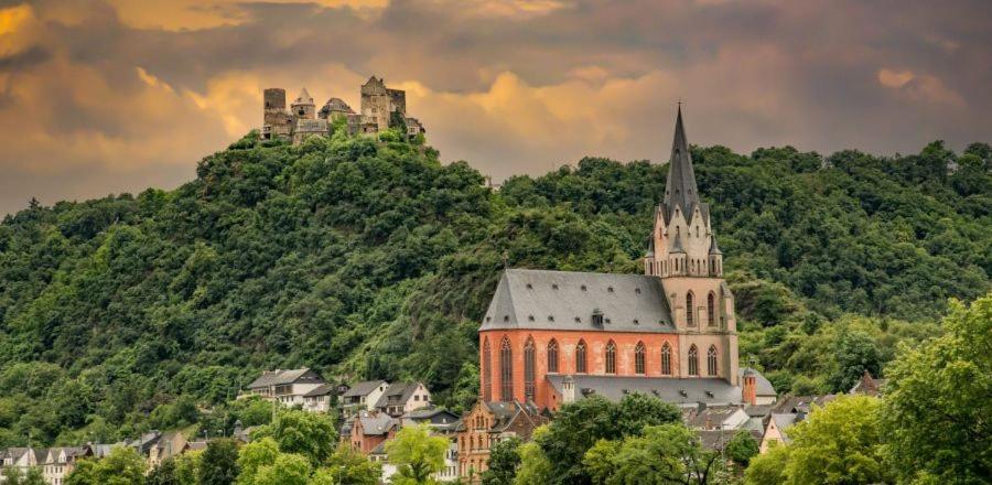 -1-Zentral-Traumwohnung-Rhein Oberwesel Bagian luar foto